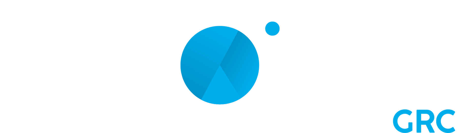 The fullCircle GRC logo, light version, with GRC under the name