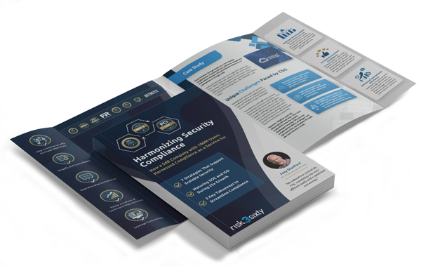 A mockup of a case study