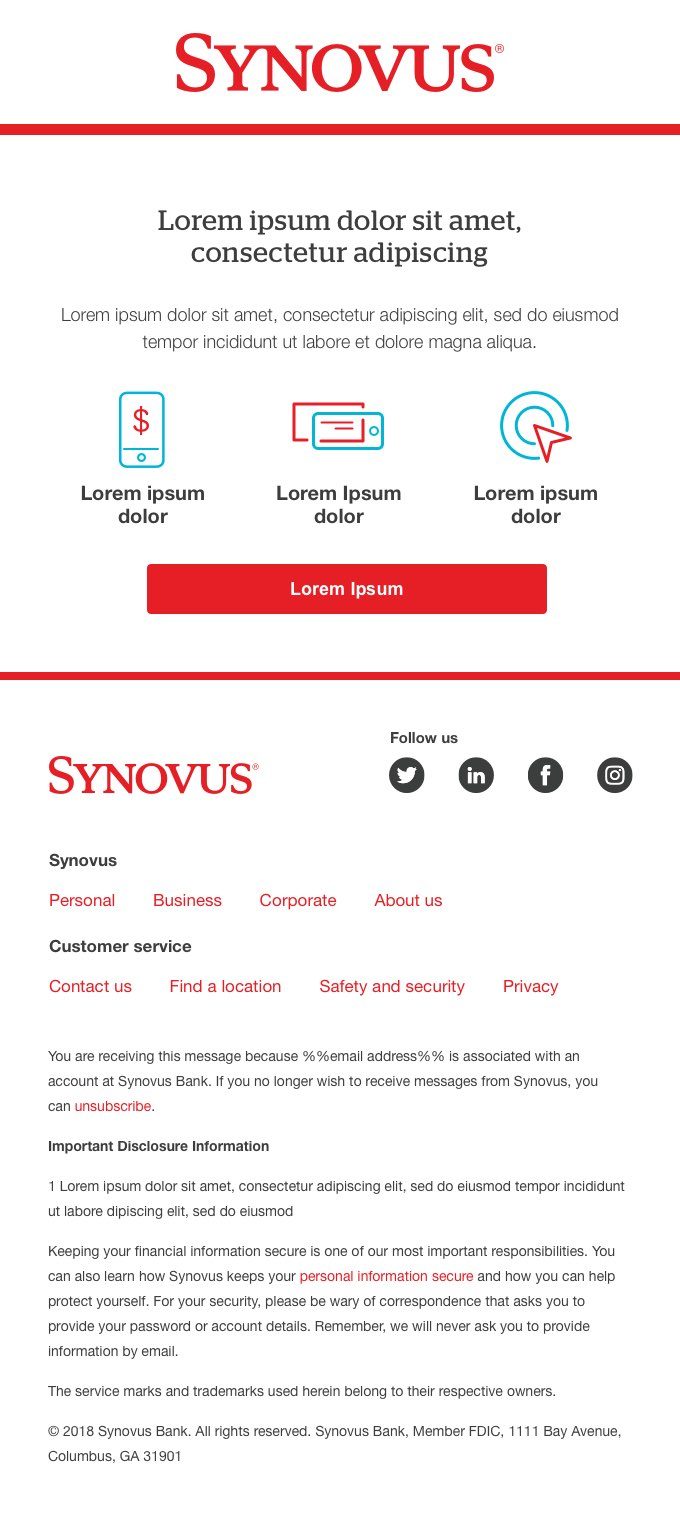 Template email 2